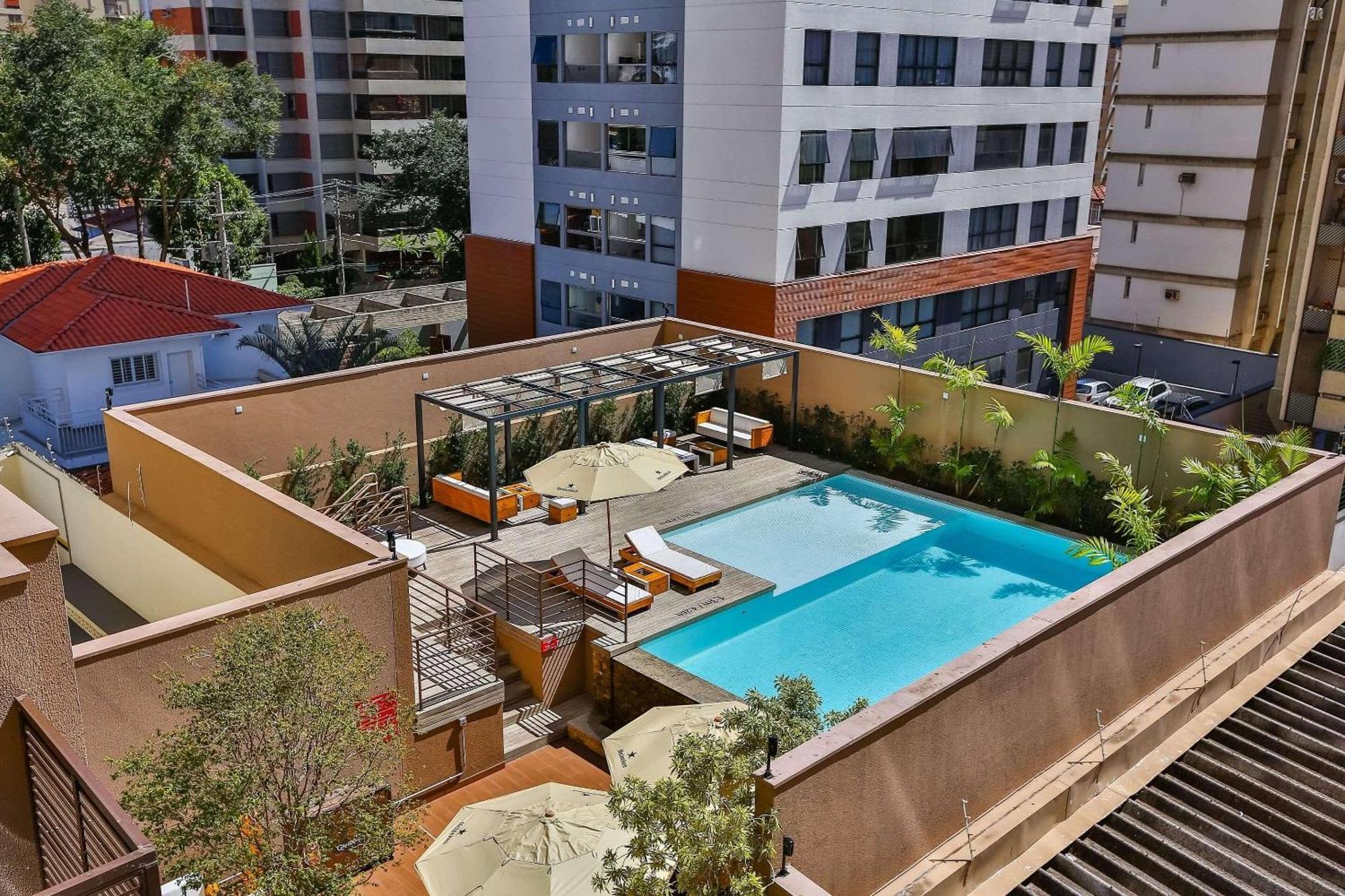 Radisson Red Campinas Hotel Campinas  Buitenkant foto Rooftop pool at the Hotel Indigo, San Francisco